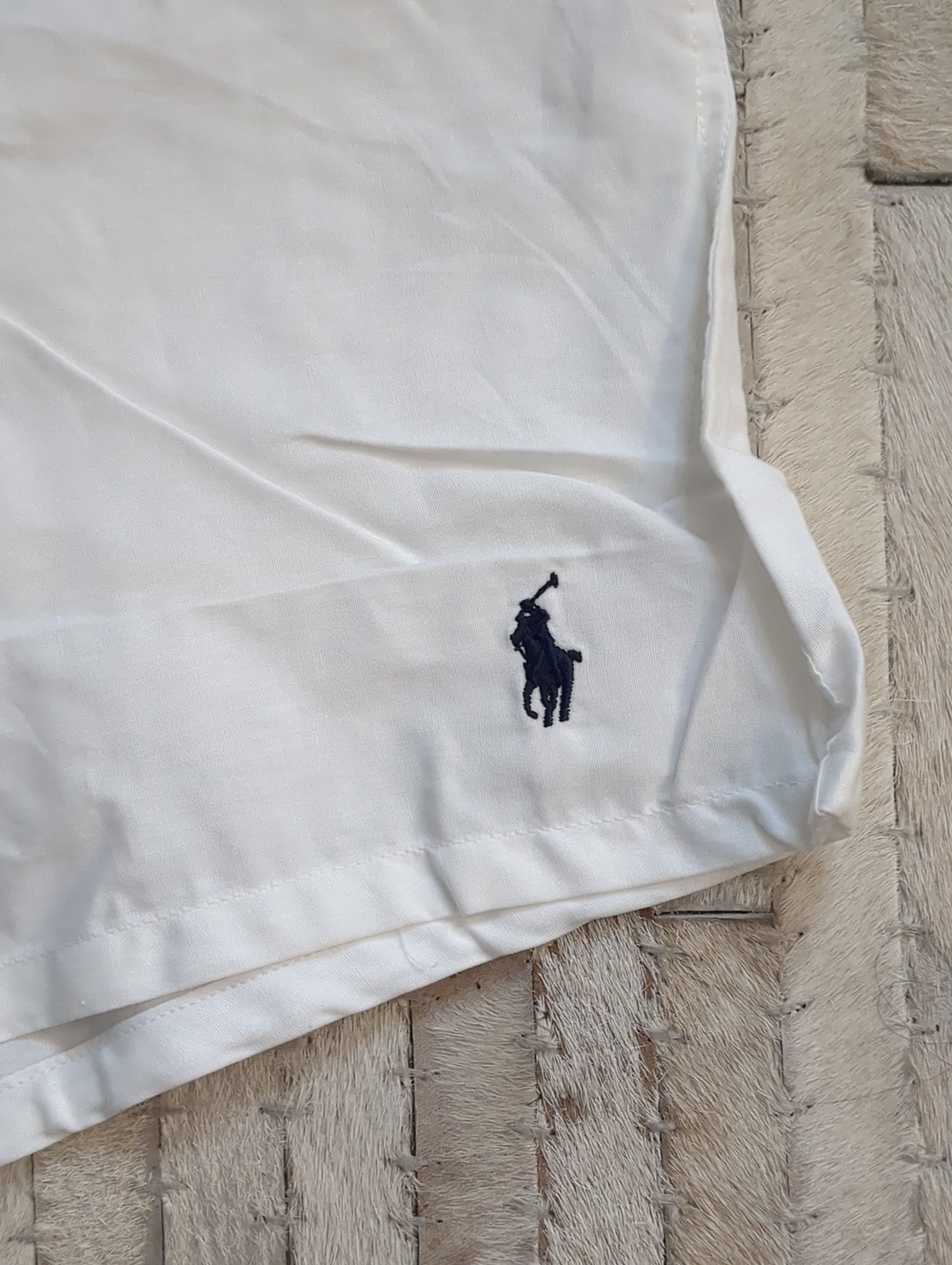 Polo Ralph Lauren Men's XL 100% Cotton Woven White Boxer Shorts (Set of 2) NWOT - Picture 6 of 7